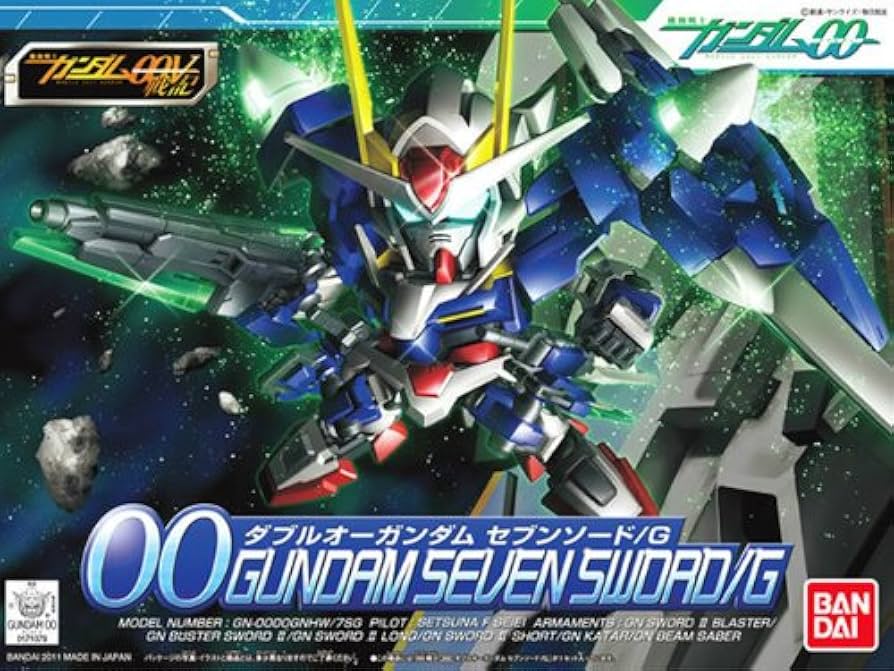 Amazon | BB戦士 No.368 GN-0000/7S ダブルオーガンダム セブンソード