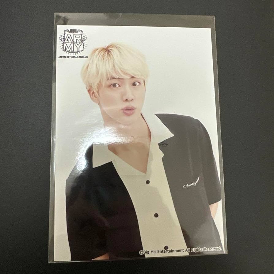 BTS ジン ソクジン FC ファンクラブ 継続特典 フォト 写真 BTS ジン