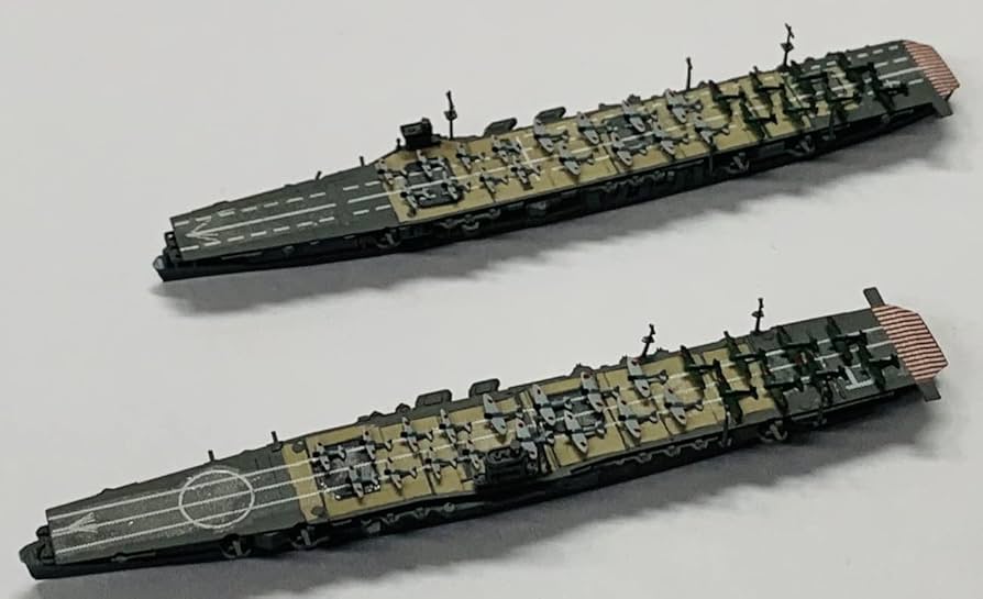 Amazon | HMA 1/2000 日本海軍 第二航空戦隊セット (航空母艦蒼龍