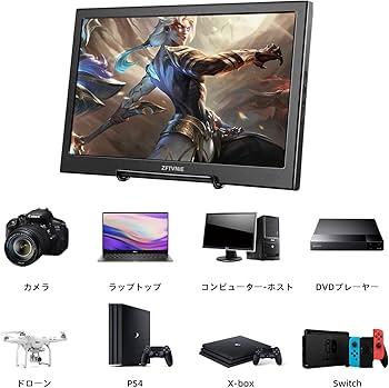 Amazon.co.jp: モバイルモニター、15.6インチIPSフルHD 1920x1080P