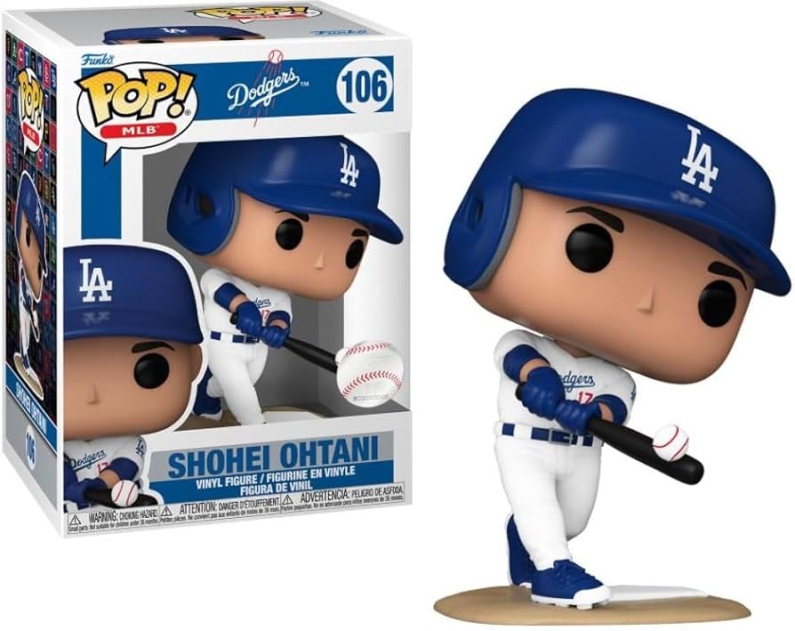 Amazon.com: Shohei Ohtani Pop! Vinyl Figure #106, 3.75 inches
