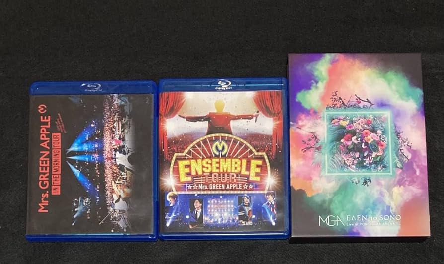 Amazon.co.jp: Mrs.GREEN APPLE Blu-ray 3枚セット IN THE MORNING