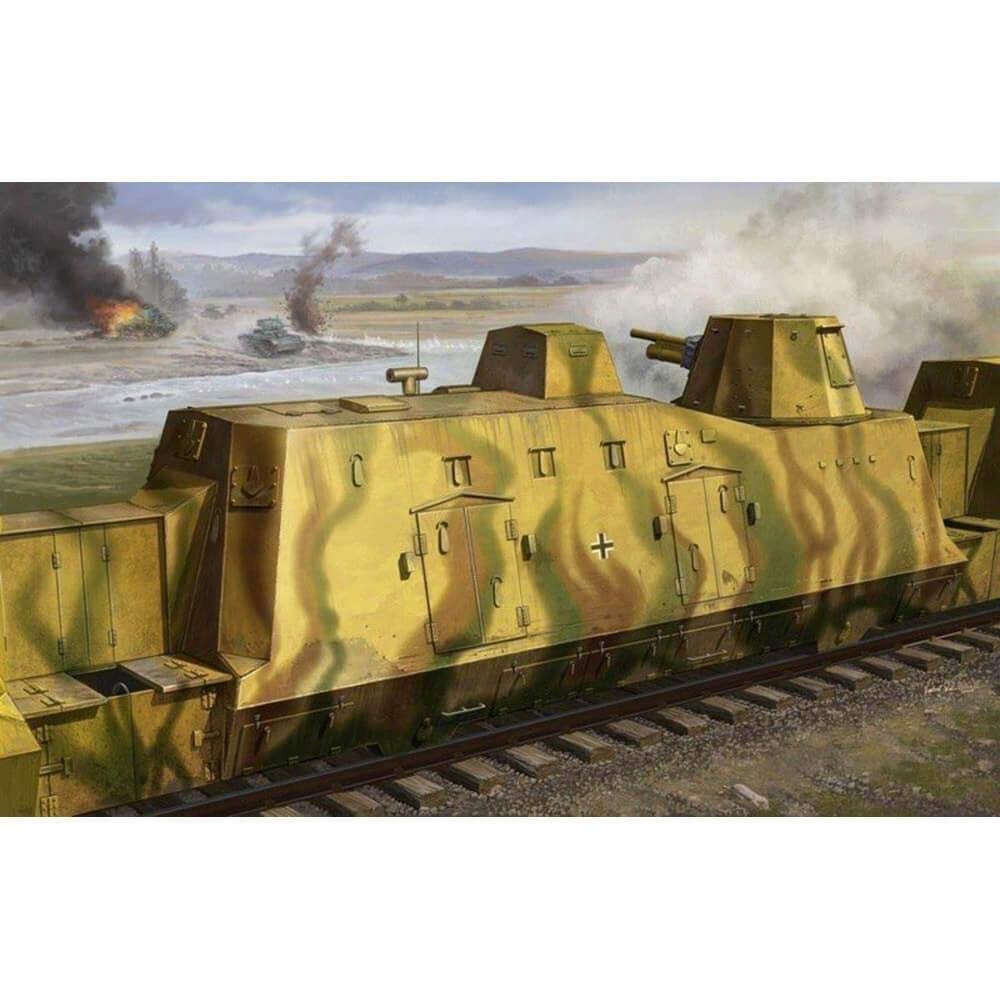 Amazon | トランペッター 1/35 ドイツ軍 装甲列車編成BP-42/砲車