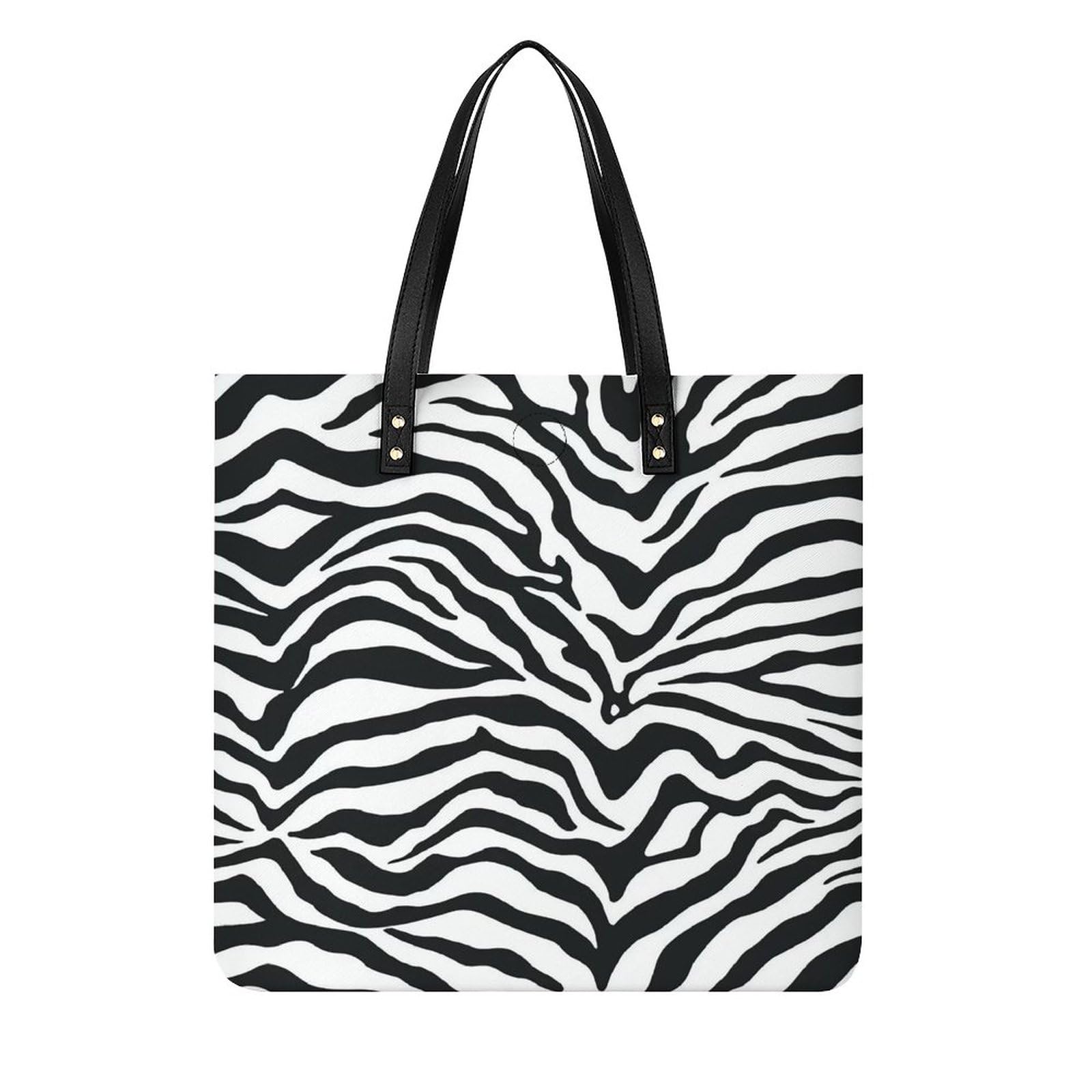 Amazon.co.jp: トートバッグ ゼブラ柄 ハンドバッグ 手提げ 大容量