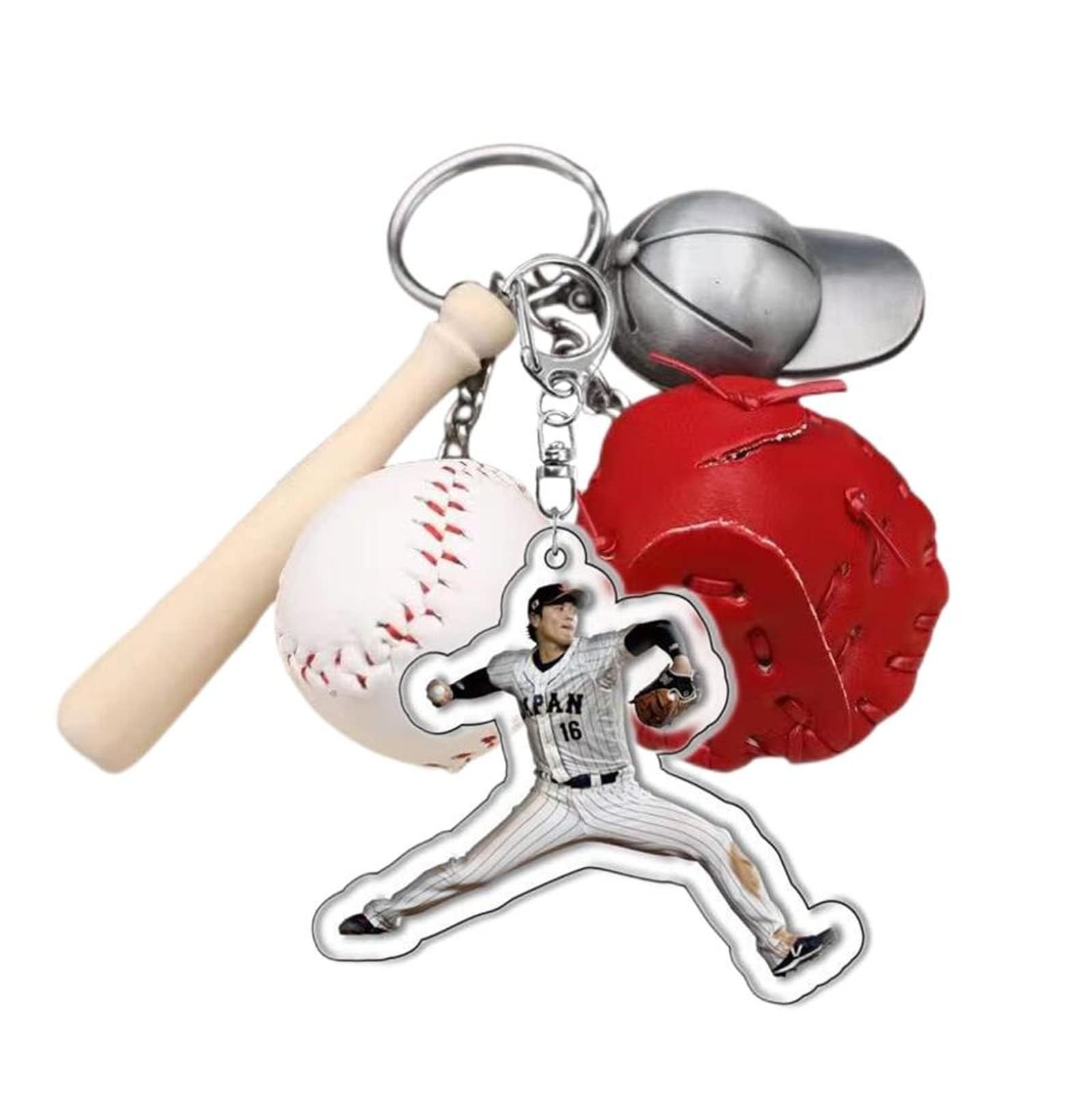 Amazon.co.jp: [YOKIMA] 大谷翔平グッズ キーホルダーセット WBC 野球