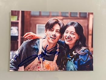 Amazon.co.jp: チ チャンウクとキム ジウォン直筆サイン入り2Lサイズ