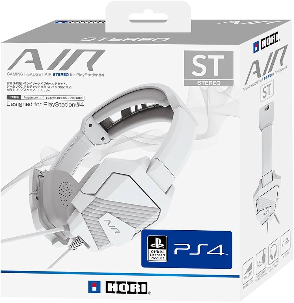 Amazon | 【PS4対応】GAMING HEADSET AIR STEREO for PlayStation4