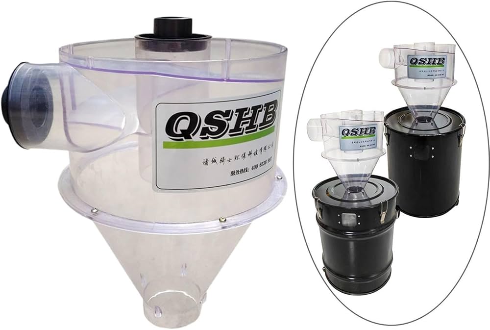 Amazon | Fxzqgnh 【新登場】ポータブルサイクロン 集塵機自作用 10cm