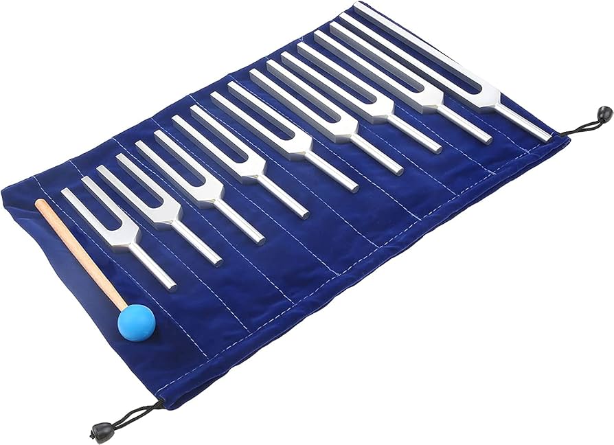 Amazon | Dreld 音叉セット サウンドヒーリング セラピーツール 9個