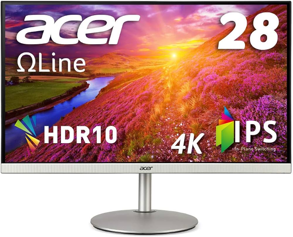 Amazon.co.jp: Acer モニター OmegaLine CB282Ksmiiprfx 28インチ 27