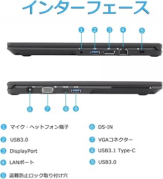 Amazon.co.jp: 【整備済み品】軽量薄型ノートパソコン富士通LIFEBOOK