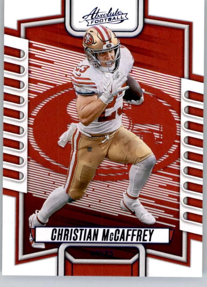 Amazon.com: 2023 Panini Absolute Blue #43 Christian McCaffrey San