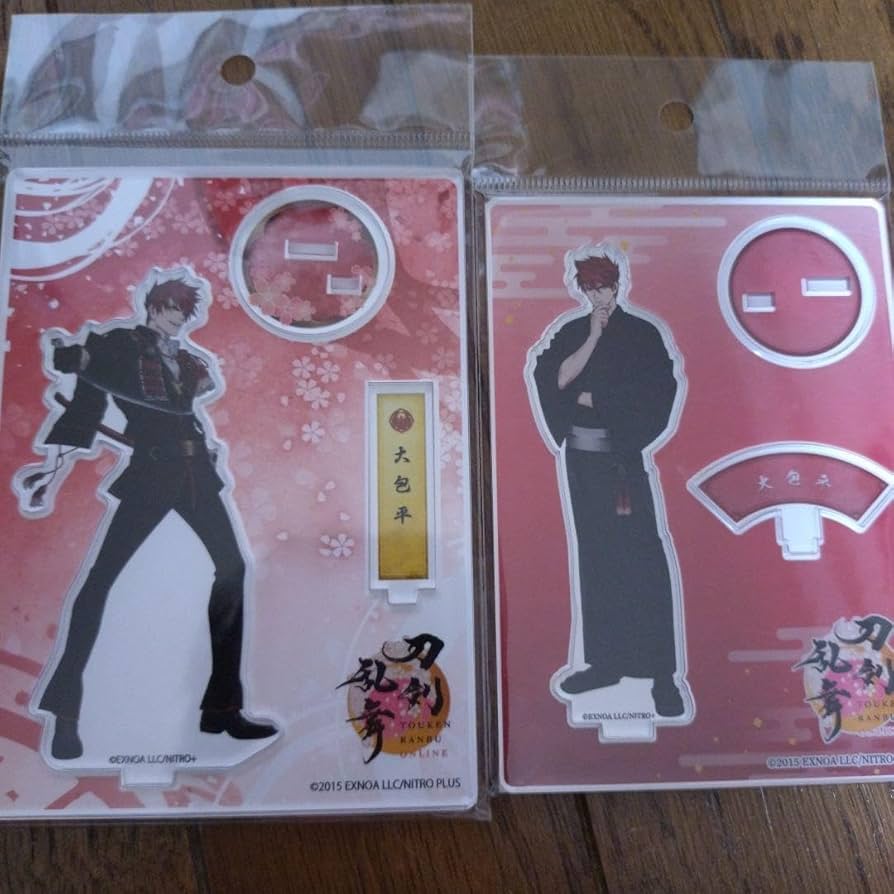 Amazon.co.jp: 刀剣乱舞 ONLINE 軽装 戦闘 アクリルスタンド セット 大
