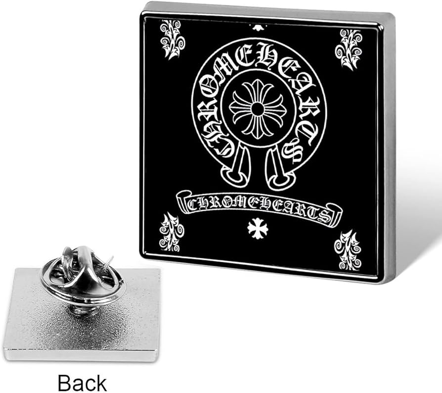 Amazon.co.jp: クロムハーツ ピンバッジ 缶バッジ 襟章 ネクタイピン