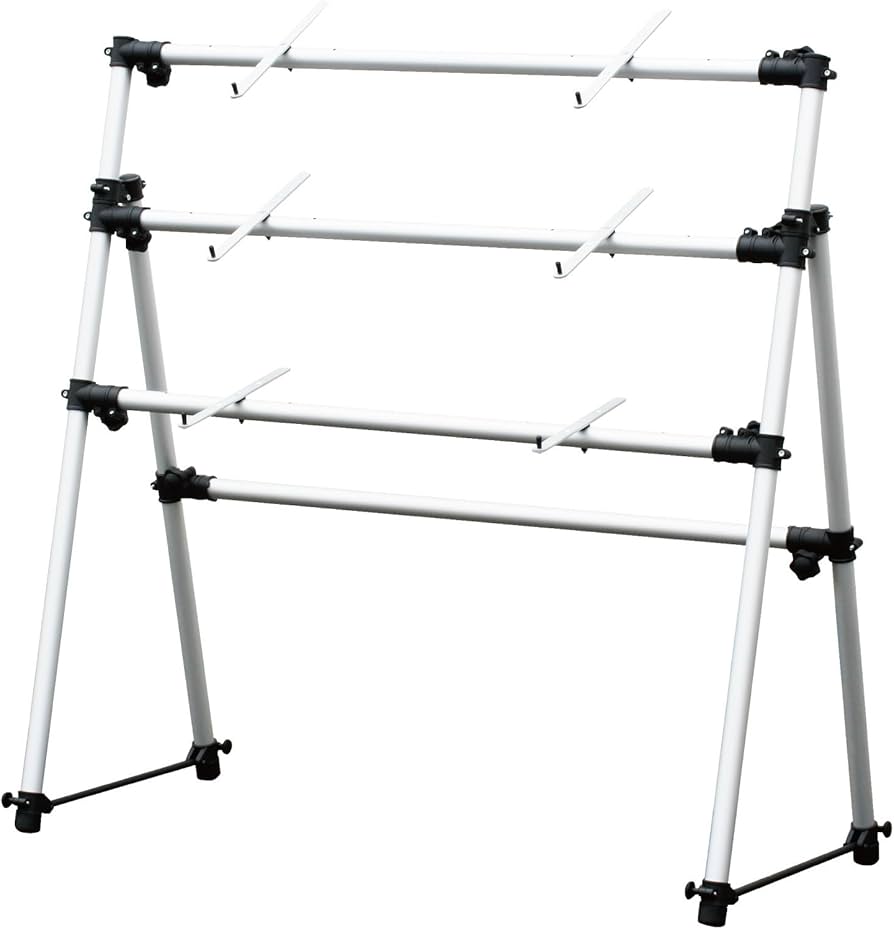 Amazon | キクタニ キーボードスタンド アルミ製 3段 耐荷重:各段各