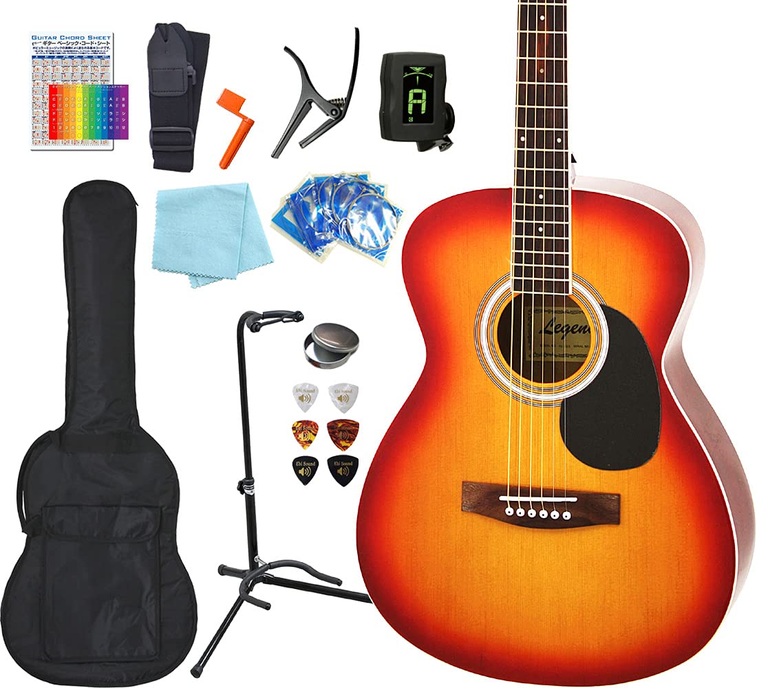 Amazon | アコースティック・ギター アコギ 初心者 13点セット Legend