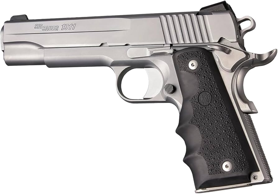 Amazon | HOGUE コルト1911ガバメント用 ラバーグリップ | モデルガン