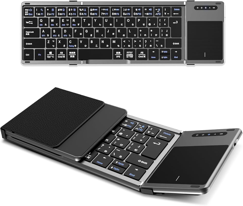 Amazon.co.jp: EWIN ワイヤレス キーボード Bluetooth 折りたたみ