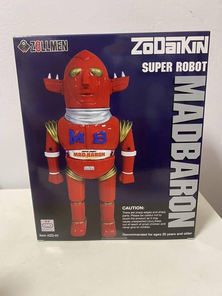 Amazon.co.jp: zollmen Z合金 DX マッドバロン DIECAST SUPER ROBOT
