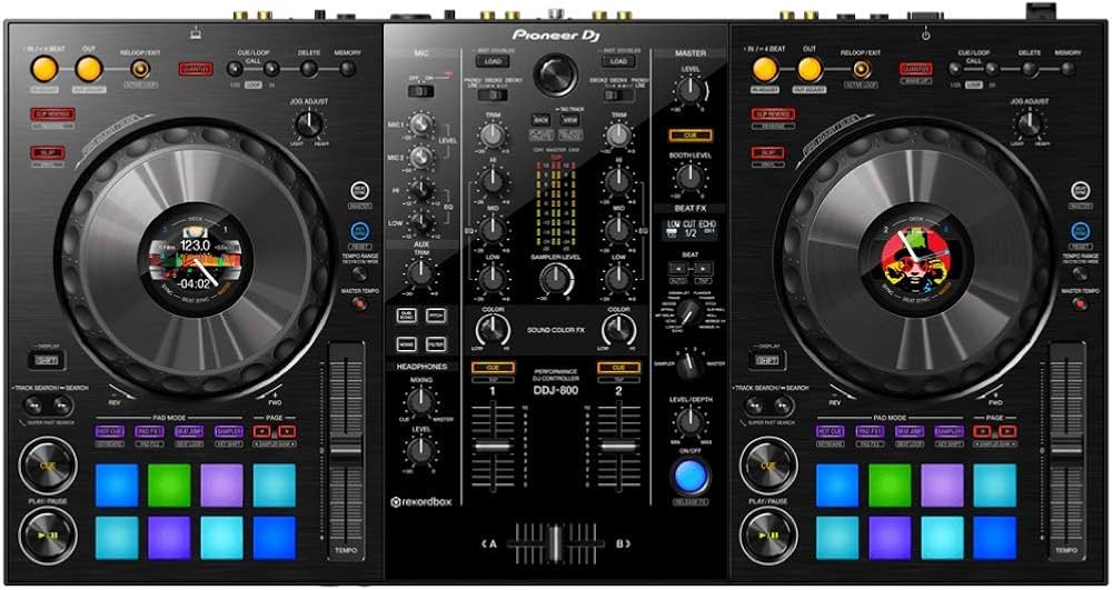 Pioneer DDJ - 800 2-channel portable DJ controller for rekordbox
