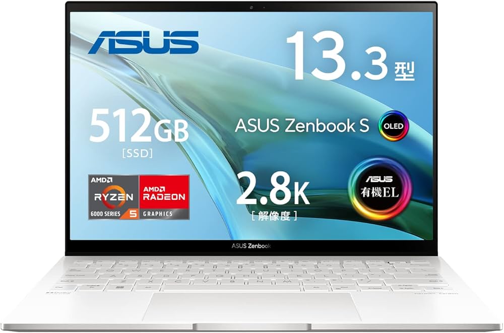 Amazon.co.jp: ASUS ノートパソコン Zenbook S 13 OLED UM5302TA
