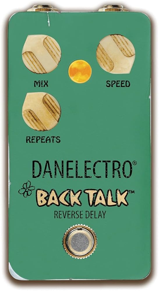 Amazon.com: Danelectro BAC-1 Talk Back Reverse Delay Pedal