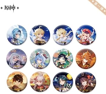 Amazon.co.jp: 原神シリーズ キャラクター缶バッジ Genshin ティナリ