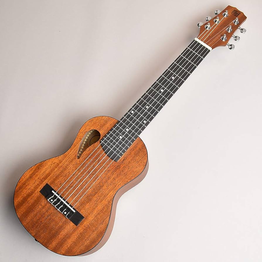 Amazon | 音音 GP1M Natural Mahogany ナイロン弦 プチギター ミニ