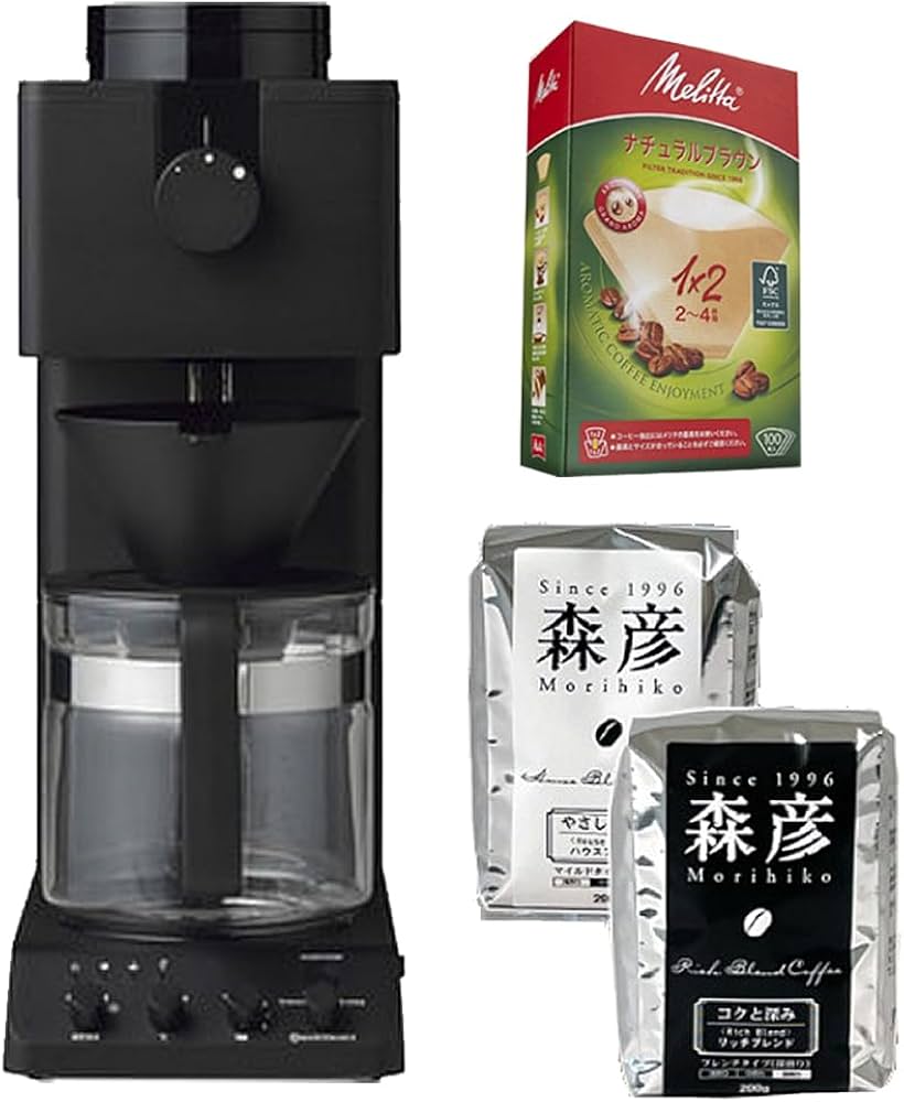 Amazon | ツインバード CM-D465B 全自動コーヒーメーカー（6杯タイプ