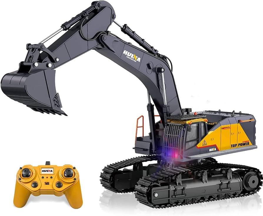 1/14サイズ 22CH パワーショベルラジコン メタルバケット本格