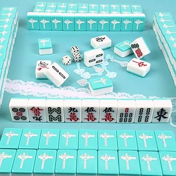 Amazon.co.jp: 麻雀牌一式、ポータブル 中国麻雀セット 144 ワット