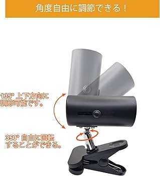 Amazon.co.jp: クリップランプ E26 対応 デスク電球ソケット 爬虫類