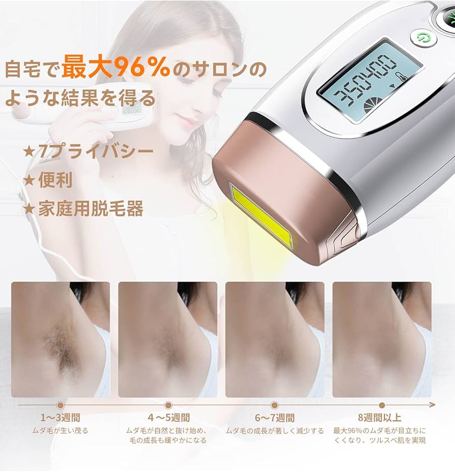 Amazon | LOVE DOCK 脱毛器 だつもうき脱毛器 アイスレディース メンズ