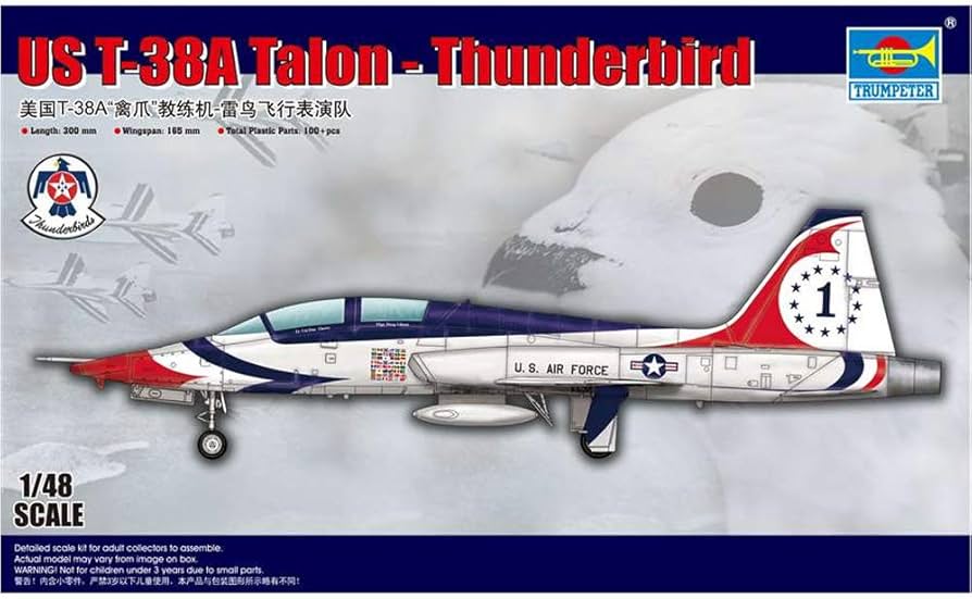 Amazon | トランペッター 1/48 アメリカ空軍 T-38A タロン