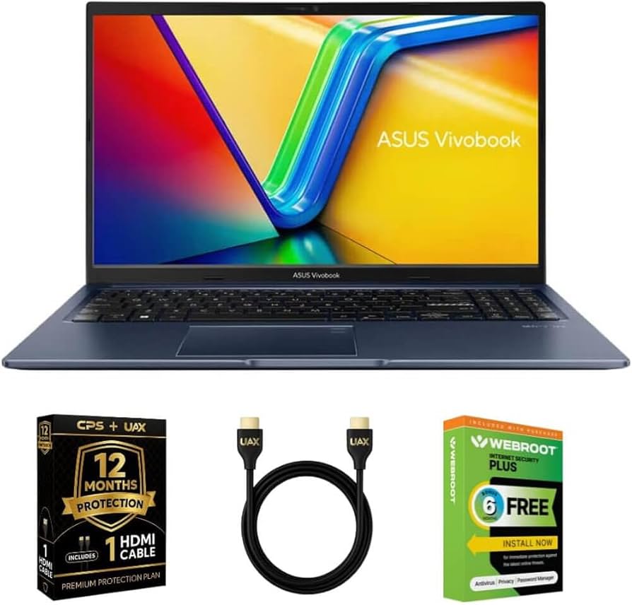 Amazon.com: ASUS VivoBook, 15.6″ FHD Laptop, AMD Ryzen 5-7430U