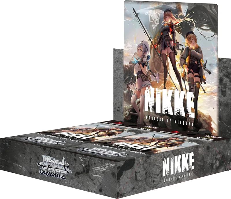 Amazon.com: Weiss Schwarz Goddess of Victory: Nikke Booster Box