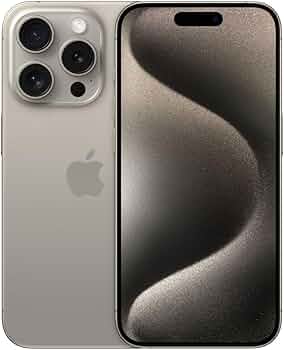 Amazon.com: Apple iPhone 15 Pro Max, 256GB, Natural Titanium - T