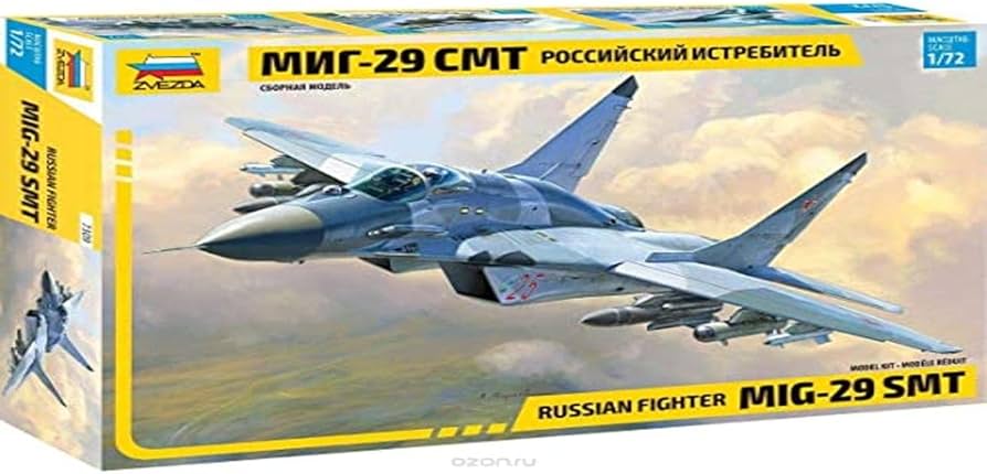 Amazon | ズベズダ 1/72 ロシア空軍 MiG-29 SMT プラモデル ZV7309