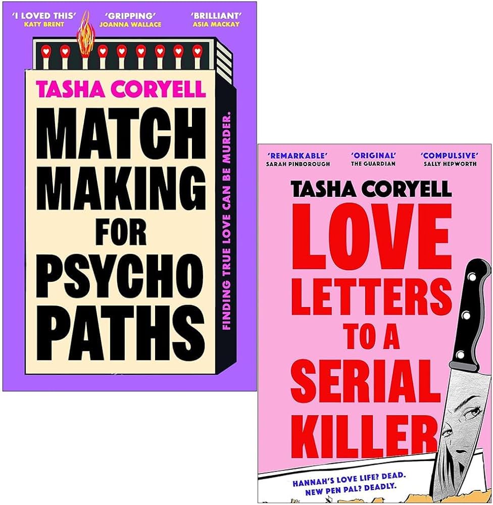 Tasha Coryell 2 Books Collection Set (Matchmaking for Psychopaths