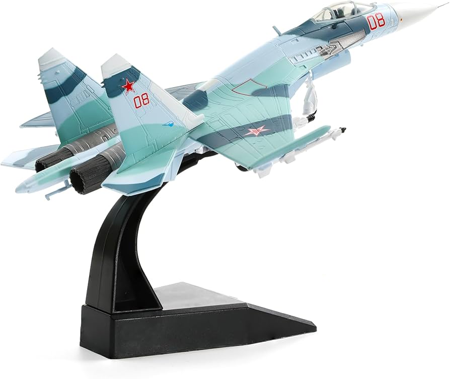 Amazon.co.jp: NUOTIE 1:100 Su-27 フランカーモデル航空機キット完成