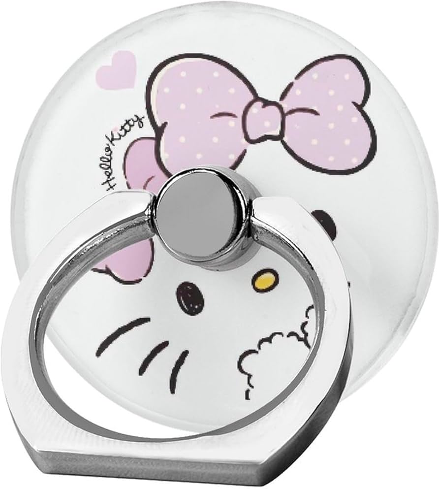 Amazon | ハローキティ スマホリング ホールドリング スマフォスタンド