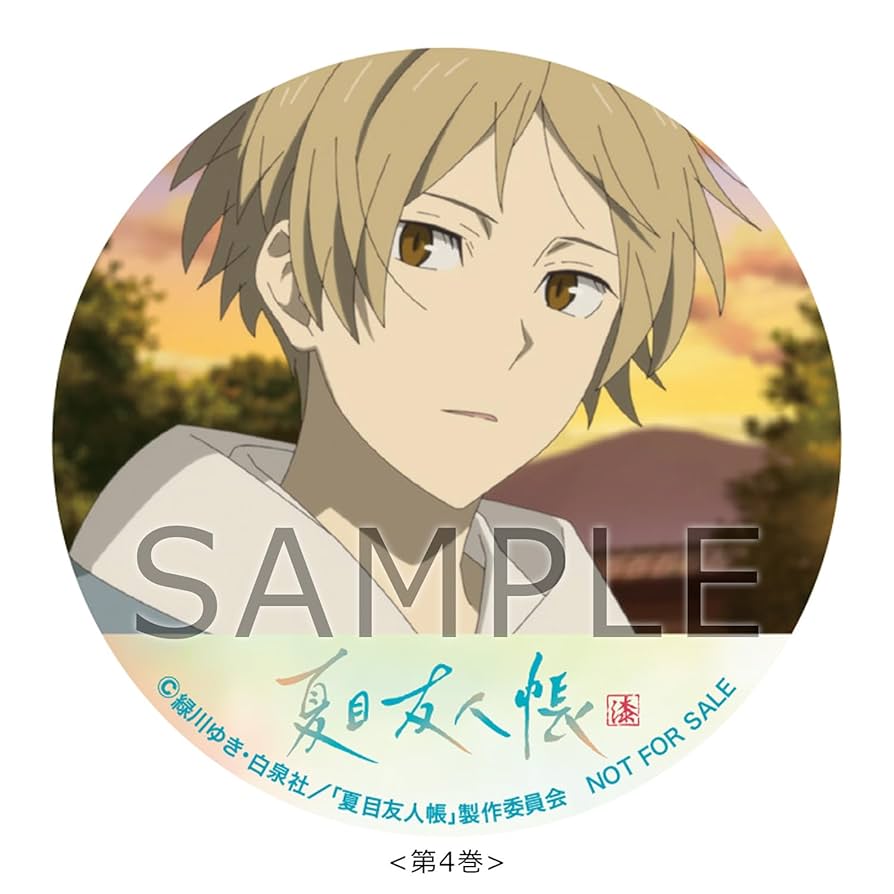 非売品 夏目友人帳 伍 Amazon DVD購入特典 缶バッジ コンプリート