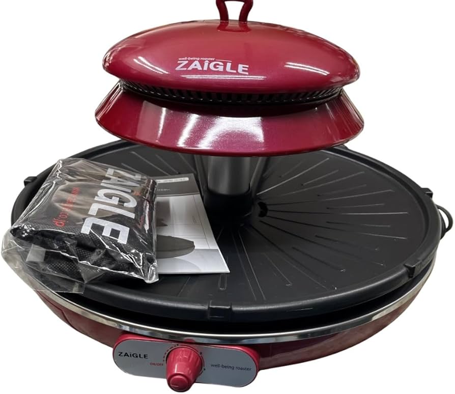 Amazon.co.jp: ザイグル ZAIGLE ザイグルグリル（赤） JAPAN-ZAIGLE