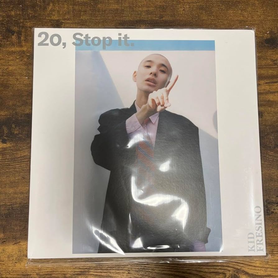 Amazon.co.jp: KID FRESINO 20,Stop it. アナログ盤 LP レコード