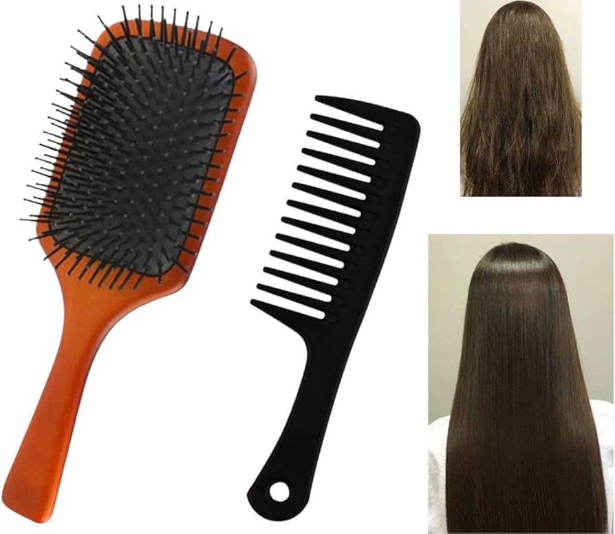 Amazon | くし 髪の毛 サラサラ【美容室帰りのような髪がサラサラに