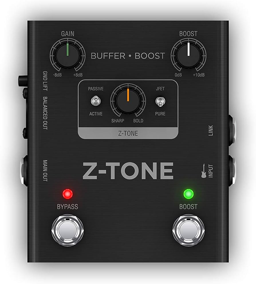 Amazon.co.jp: IK マルチメディア Z-Tone バッファーブーストペダル
