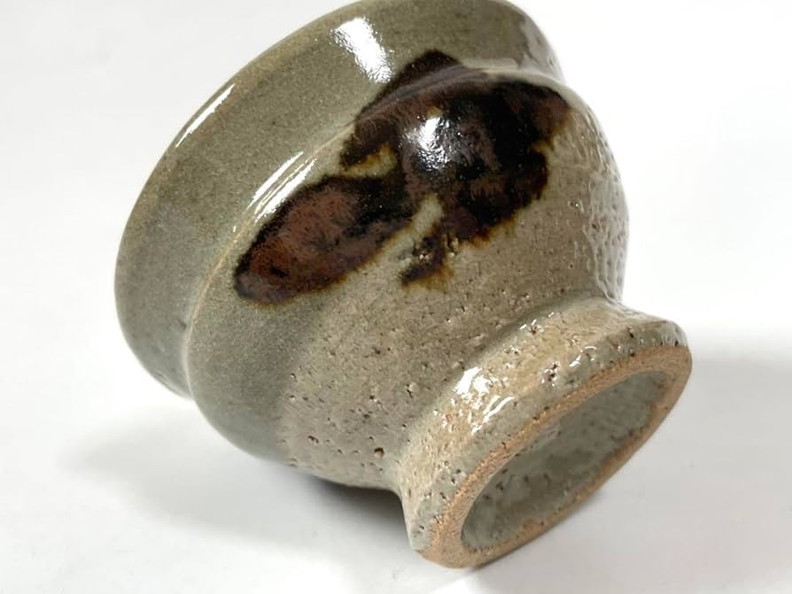 Amazon.co.jp: 陶芸家 人間国宝 濱田庄司 浜田庄司 鉄絵 胴紐 盃