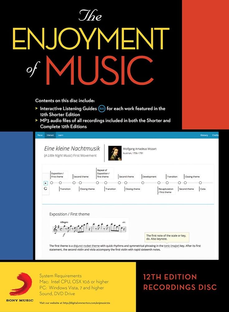 The Enjoyment of Music Recordings: W. W. Norton & Company, Inc