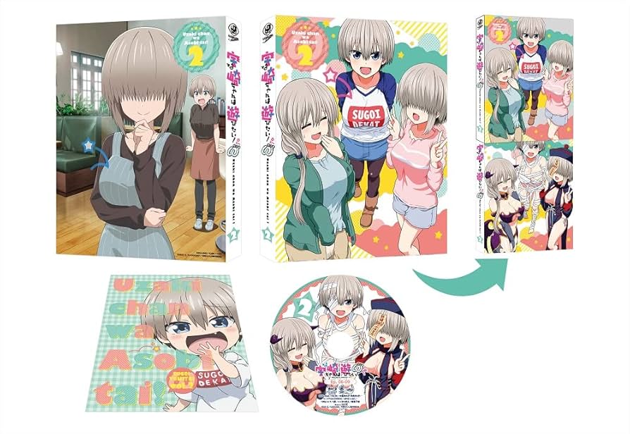 Amazon.co.jp: 宇崎ちゃんは遊びたい！ω 第2巻 [Blu-ray] : 三浦和也