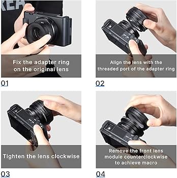 Amazon.com : ULANZI Creative ZV-1 Wide Angle/Macro Additional Lens